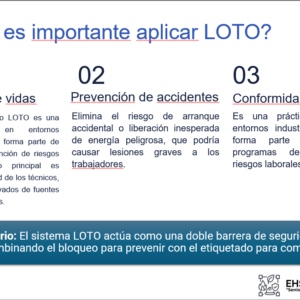 Charla ¿Qué es el bloqueo y etiquetado LOTO?